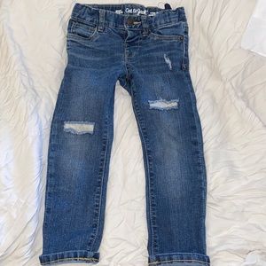 Super stretch skinny jeans for toddler girl